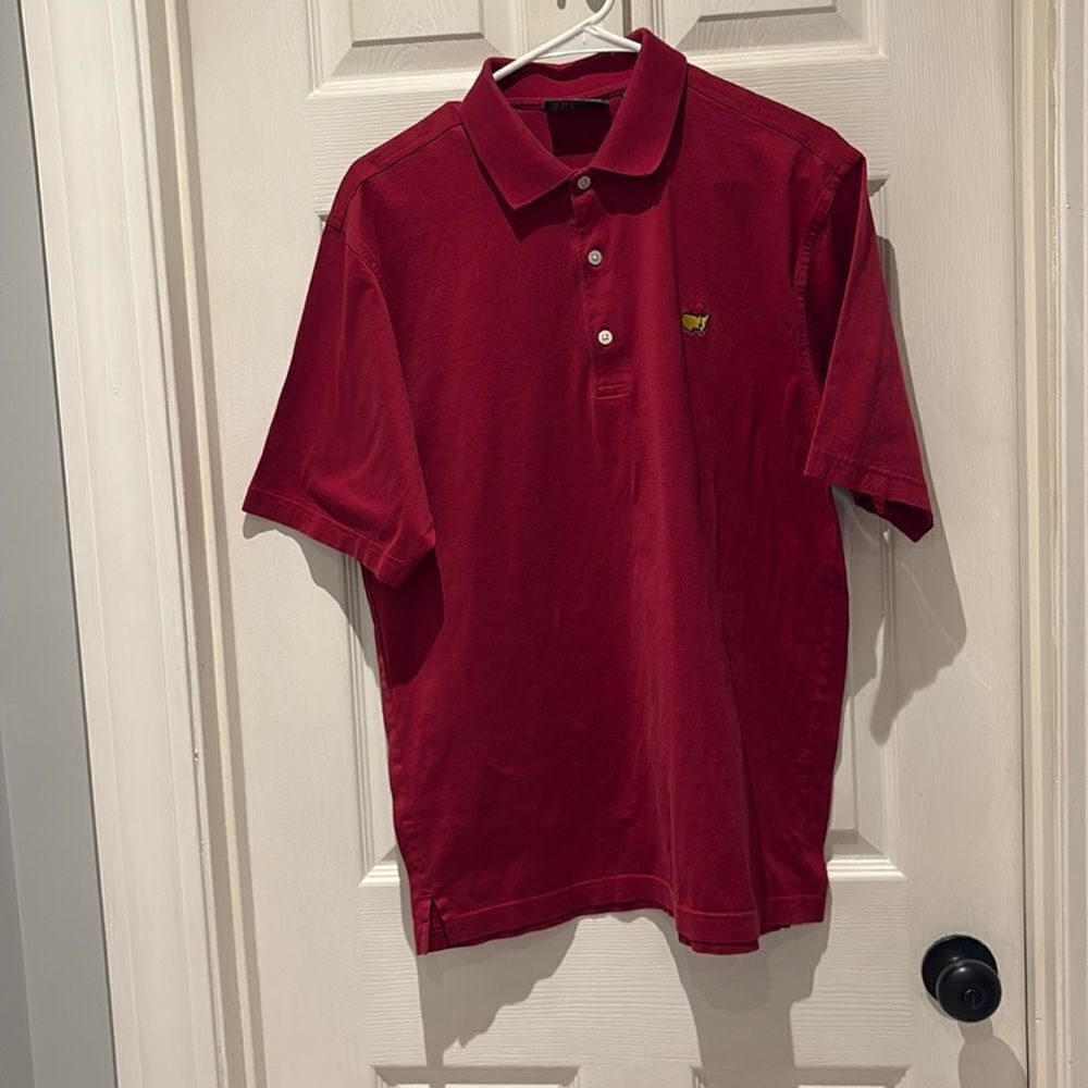 Master’s golf polo Amen Corner SZ Medium. 
100% Pima cotton